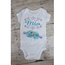 Body Suit with Matching Headband